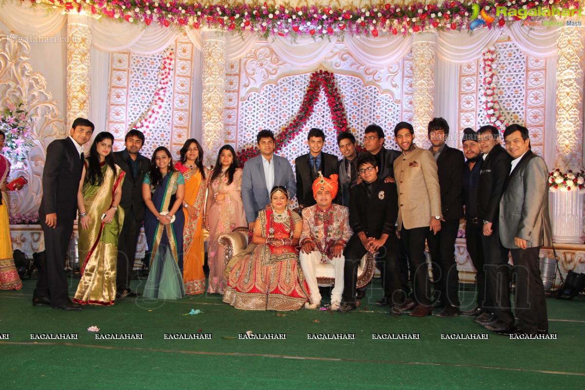 Tapish Agarwal-Priyasha Jalan Wedding at Imperial Garden, Hyderabad