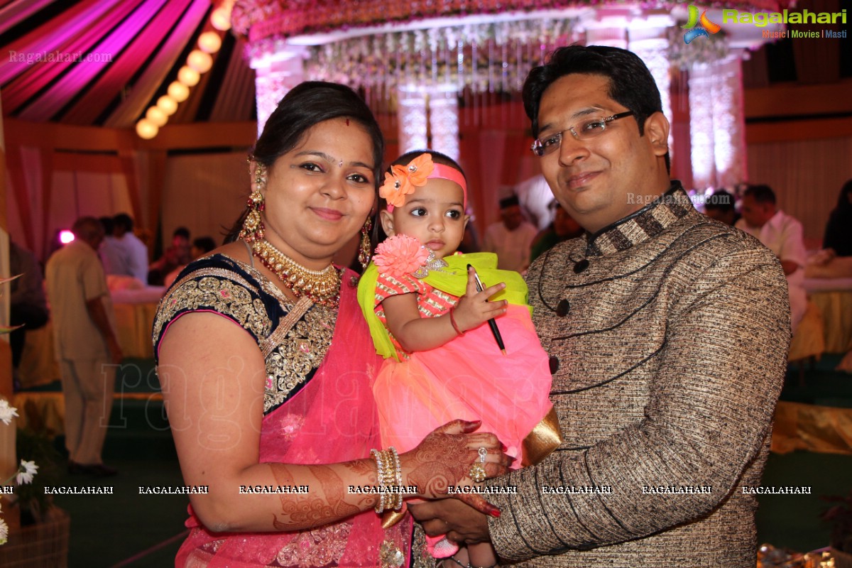 Tapish Agarwal-Priyasha Jalan Wedding at Imperial Garden, Hyderabad