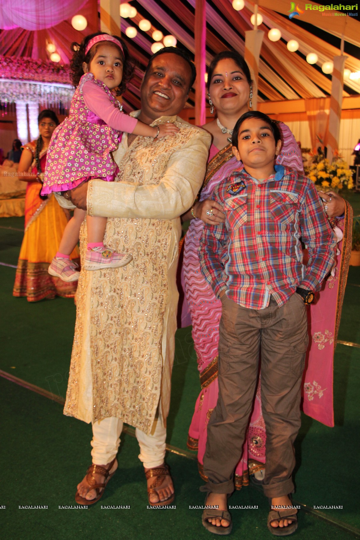 Tapish Agarwal-Priyasha Jalan Wedding at Imperial Garden, Hyderabad