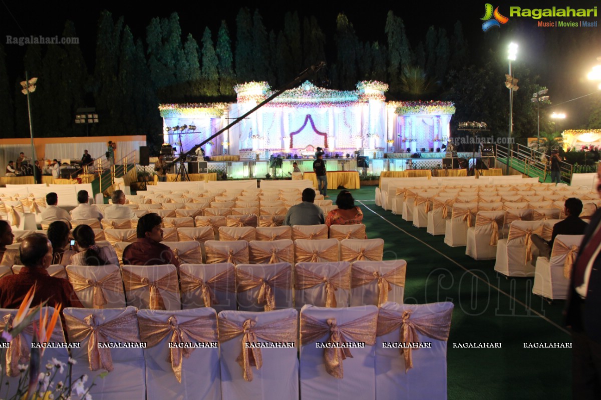 Tapish Agarwal-Priyasha Jalan Wedding at Imperial Garden, Hyderabad