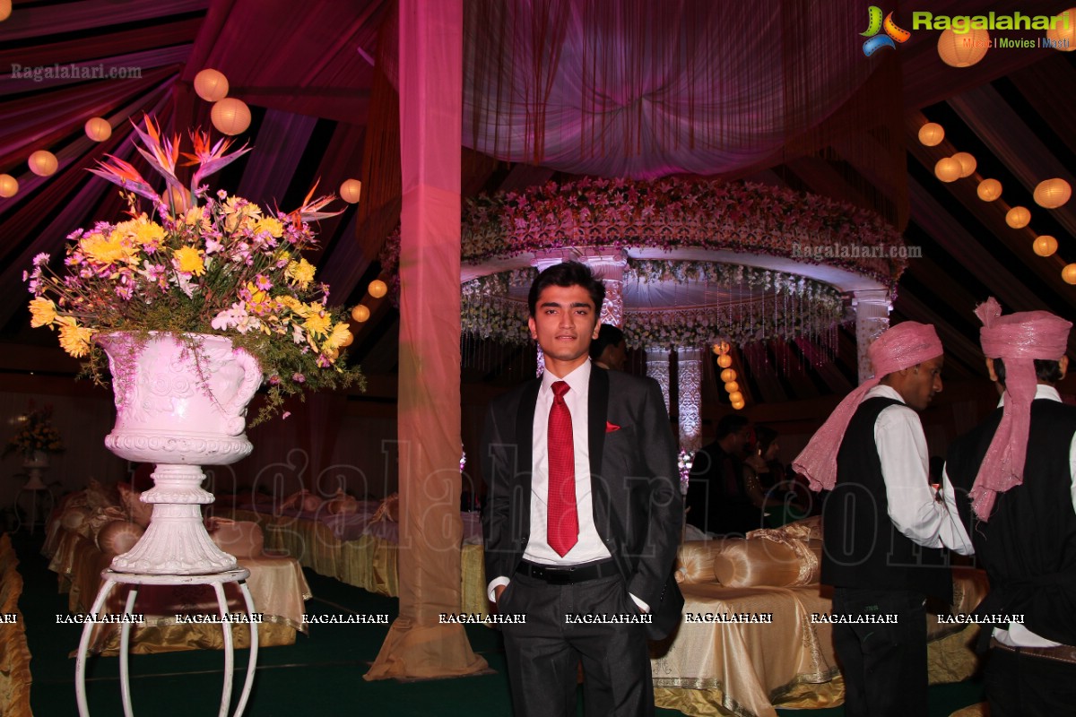 Tapish Agarwal-Priyasha Jalan Wedding at Imperial Garden, Hyderabad