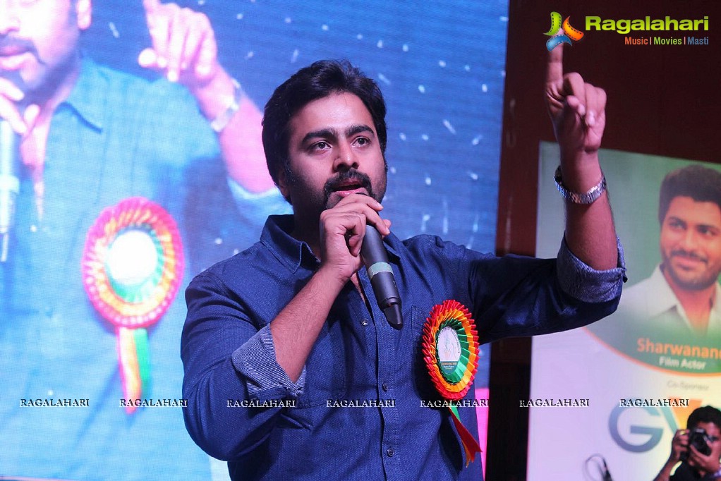 Nara Rohit at GITAM University, Vizag