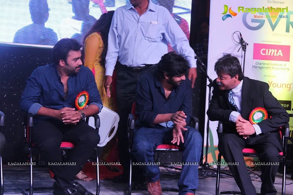 Nara Rohit at GITAM University, Vizag