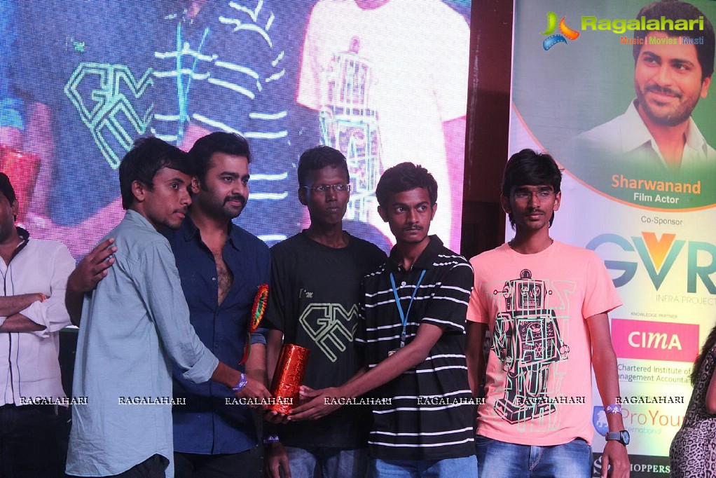 Nara Rohit at GITAM University, Vizag