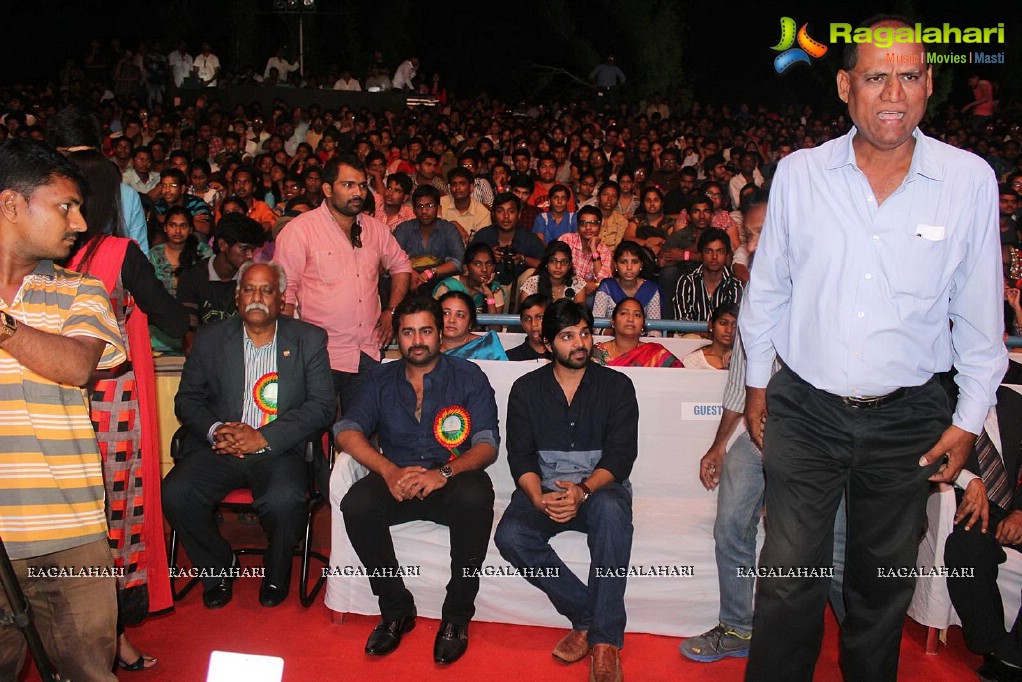 Nara Rohit at GITAM University, Vizag