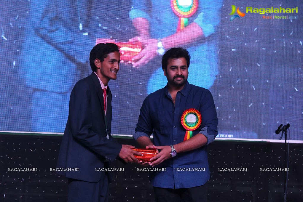 Nara Rohit at GITAM University, Vizag