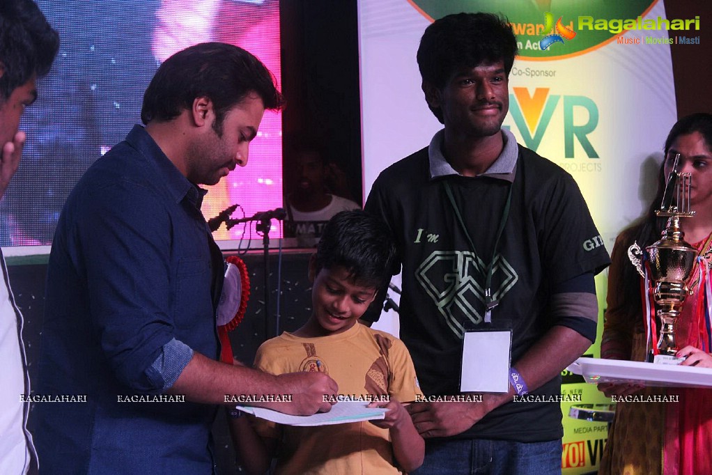 Nara Rohit at GITAM University, Vizag