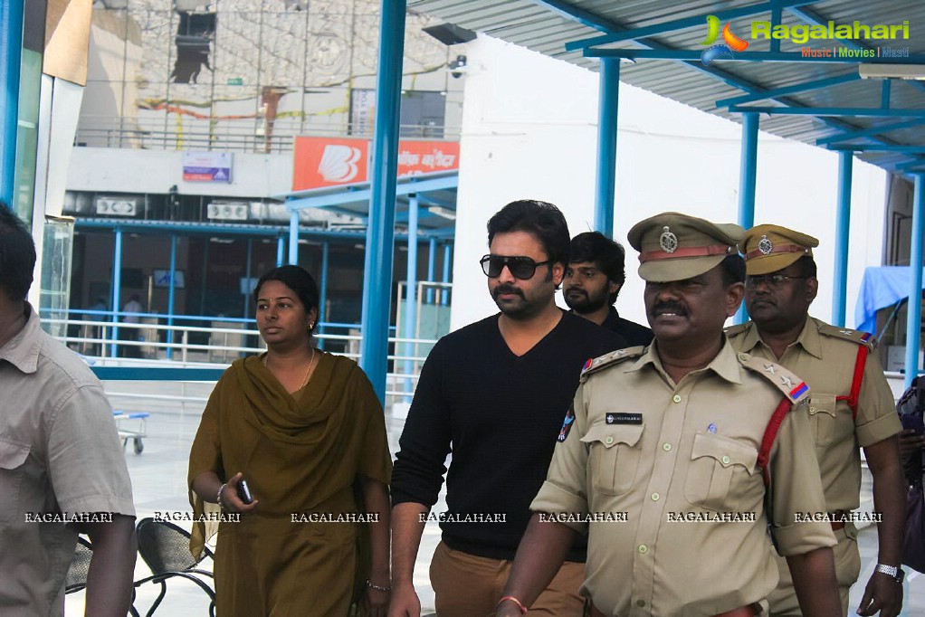 Nara Rohit at GITAM University, Vizag