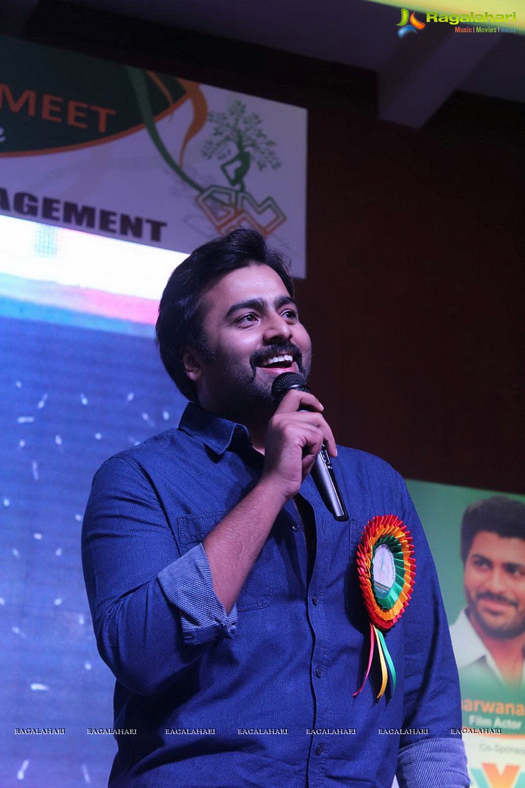 Nara Rohit at GITAM University, Vizag