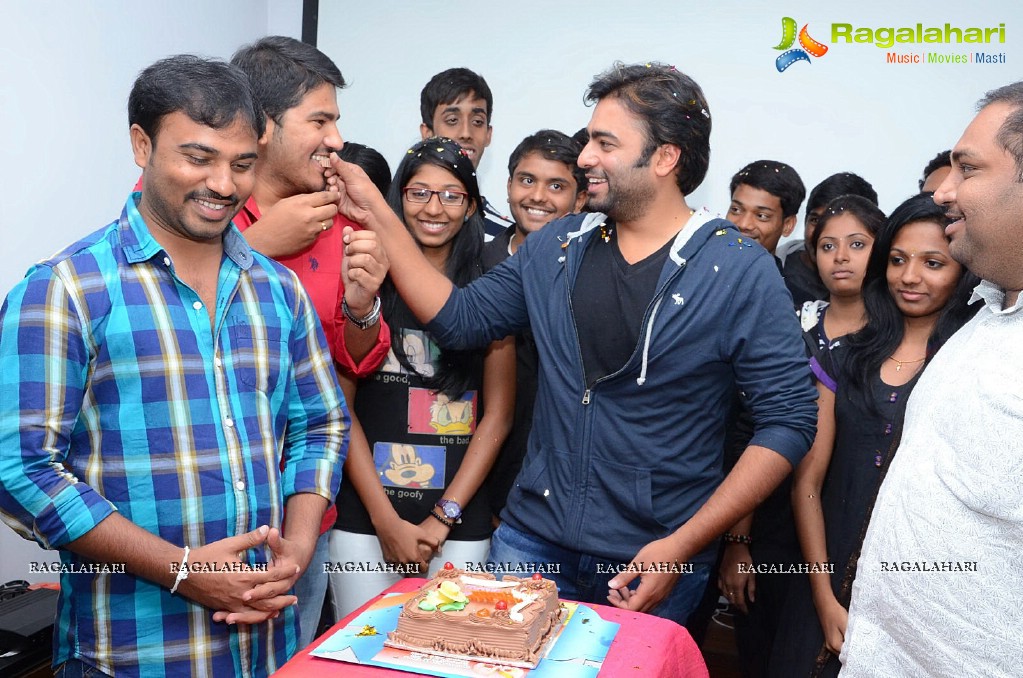 Nara Rohit's New Year 2015 Celebrations with Fans