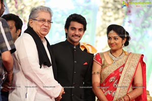 Hero Aadi Wedding Reception