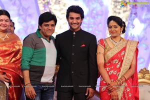 Hero Aadi Wedding Reception