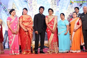 Hero Aadi Wedding Reception