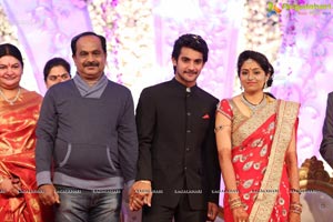 Hero Aadi Wedding Reception