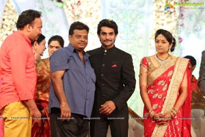 Hero Aadi Wedding Reception