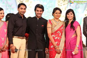 Hero Aadi Wedding Reception