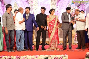 Hero Aadi Wedding Reception