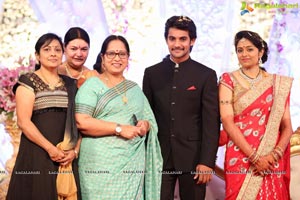 Hero Aadi Wedding Reception