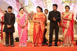 Hero Aadi Wedding Reception