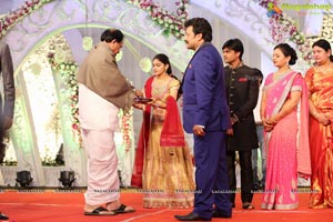 Hero Aadi Wedding Reception