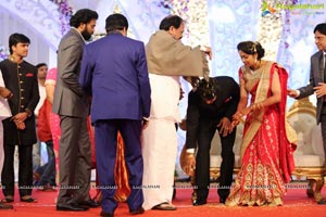 Hero Aadi Wedding Reception