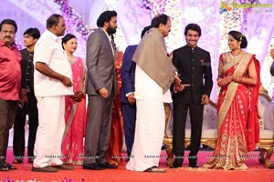 Hero Aadi Wedding Reception