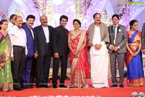 Hero Aadi Wedding Reception