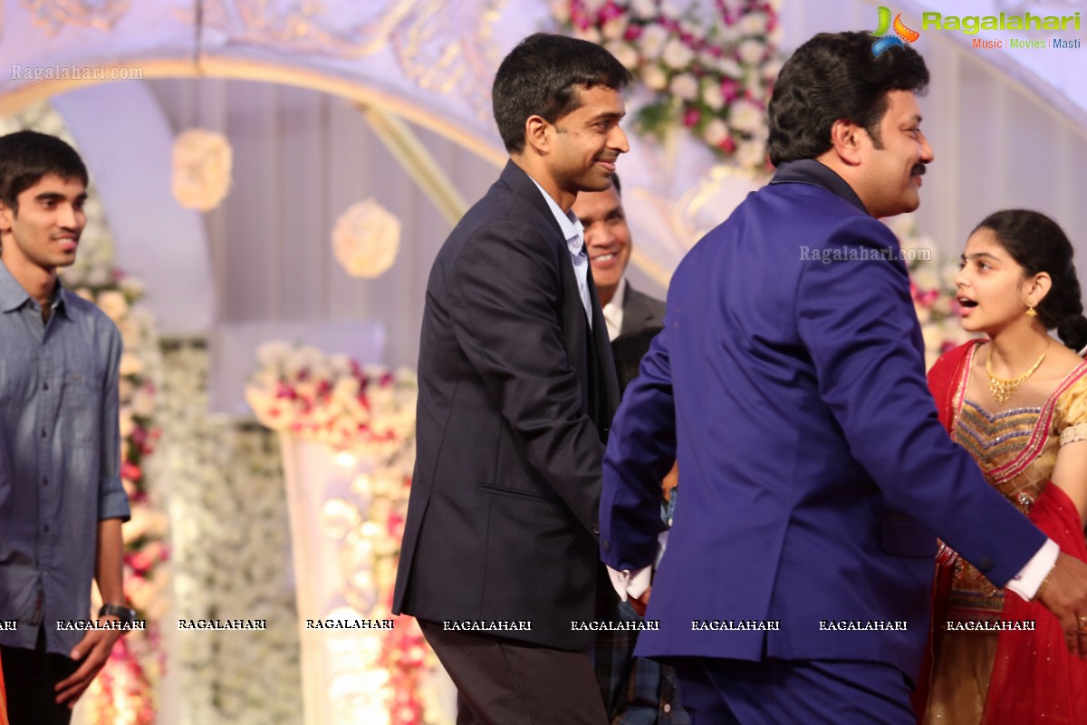 Hero Aadi Wedding Reception