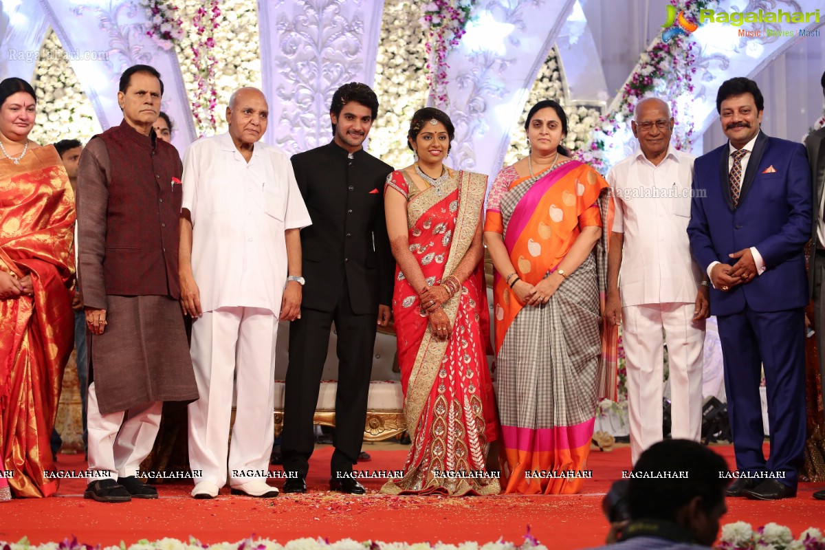 Hero Aadi Wedding Reception