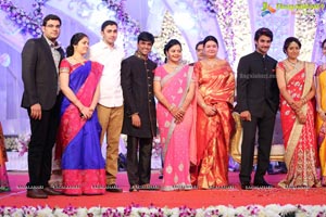 Hero Aadi Wedding Reception