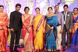 Hero Aadi Wedding Reception