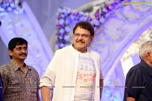 Hero Aadi Wedding Reception