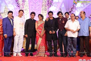 Hero Aadi Wedding Reception