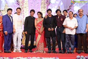 Hero Aadi Wedding Reception