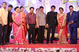 Hero Aadi Wedding Reception