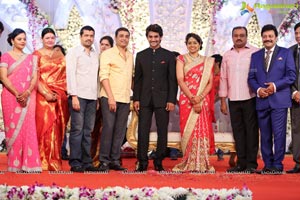 Hero Aadi Wedding Reception