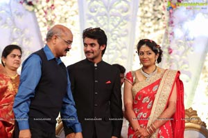 Hero Aadi Wedding Reception