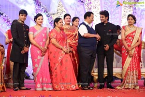 Hero Aadi Wedding Reception