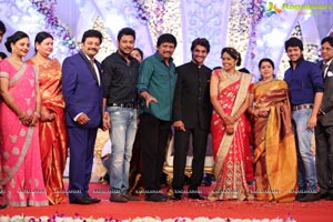 Hero Aadi Wedding Reception