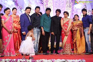 Hero Aadi Wedding Reception