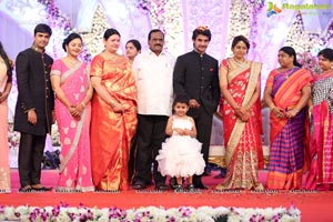 Hero Aadi Wedding Reception