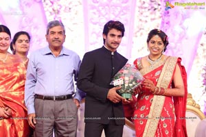 Hero Aadi Wedding Reception