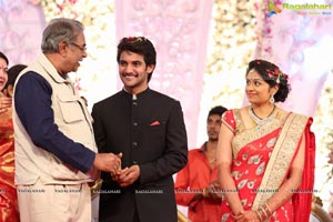 Hero Aadi Wedding Reception