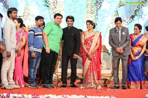 Hero Aadi Wedding Reception