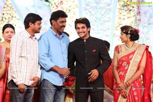 Hero Aadi Wedding Reception