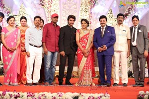 Hero Aadi Wedding Reception