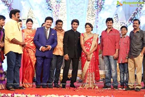 Hero Aadi Wedding Reception