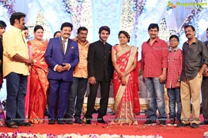 Hero Aadi Wedding Reception