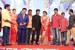 Hero Aadi Wedding Reception