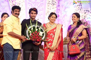 Hero Aadi Wedding Reception